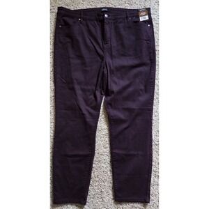NEW! Women's Buffalo David Britton Hanna 18/38 High Rise Dark Raisin Jeans